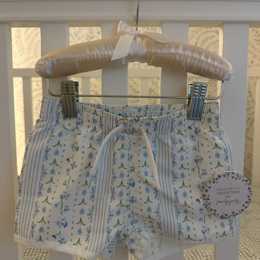 NWT Edgehill Collection Baby Swim Trunks, 12-18 months